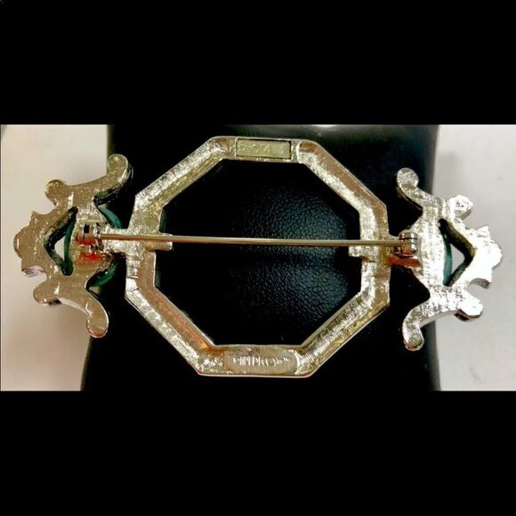 Vintage Art Deco Signed Brooch circa 1989 - Picture 2 of 9